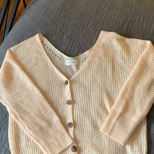 Cardigan, peach, Luca & Grae